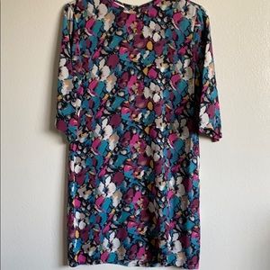 Equipment silk shift dress
